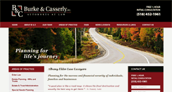 Desktop Screenshot of burkecasserly.com